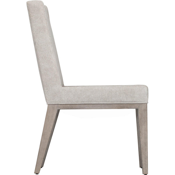 Home Fashion Linea Upholstered Side Chair Greige
