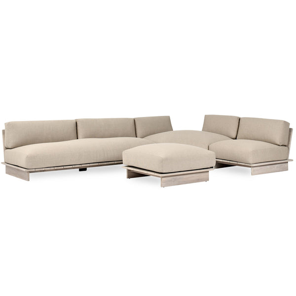 Home Fashion Livia Outdoor Sectional Taupe