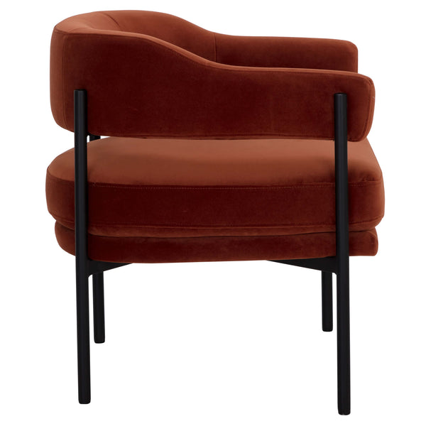 Home Fashion Lola Chair Meg Rust