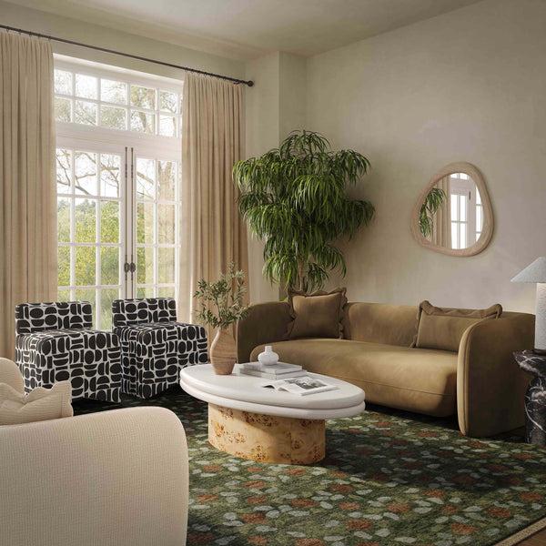 Home Fashion Lou Sofa Cafe Au Lait