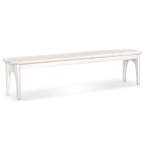 home fashion Luna Dining Bench Whitewash