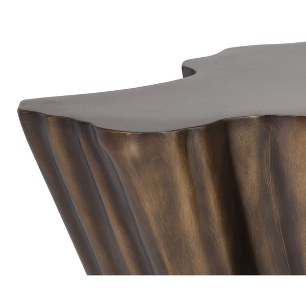 Home Fashion Lynx Coffee Table Antique Bronze