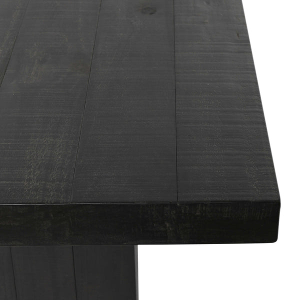 Home Fashion Lynx Rectangular Dining Table Carbon