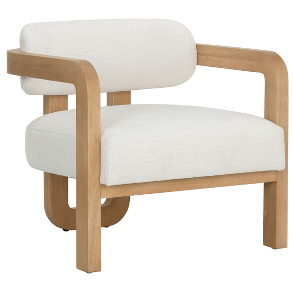 home fashion Madrone Chair Heather Ivory Tweed