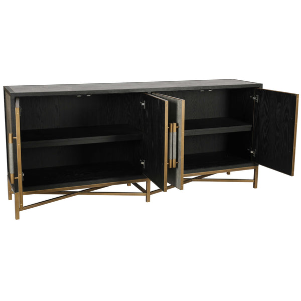 Home Fashion Mako Small Sideboard Grey