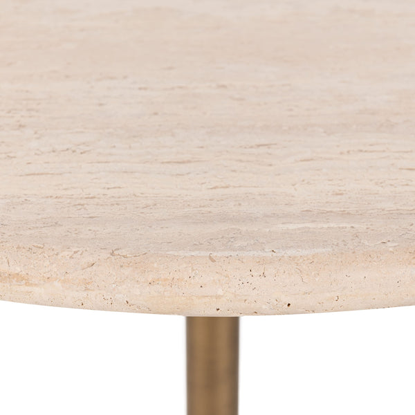 Home Fashion Malani 36" Round Dining Table Natural