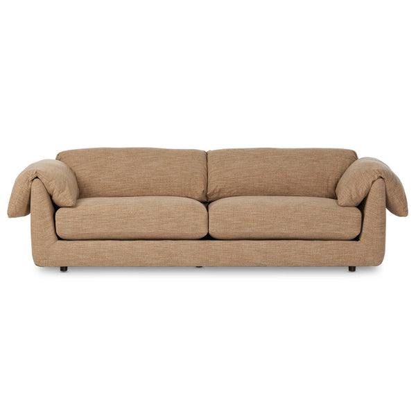 home fashion Marcel Sofa Laken Taupe by Four Hands