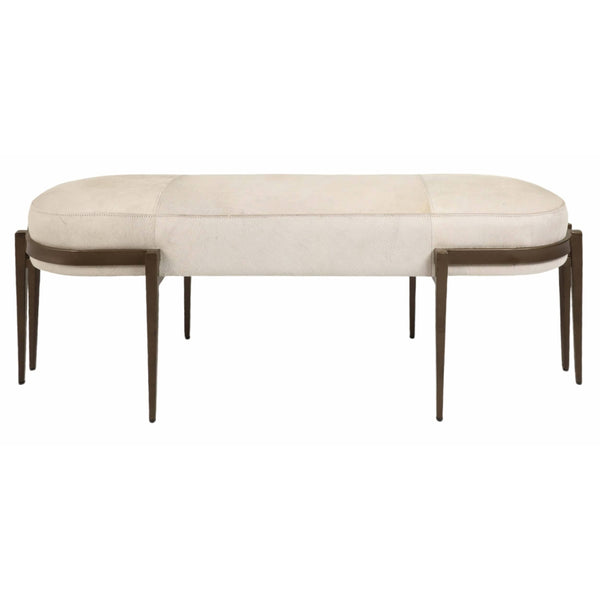 Home Fashion Marella Hair On Hide Bench