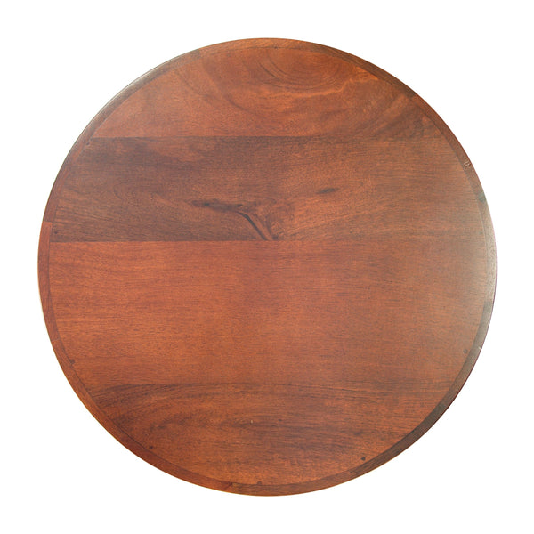 Home Fashion Marigot Side Table Walnut