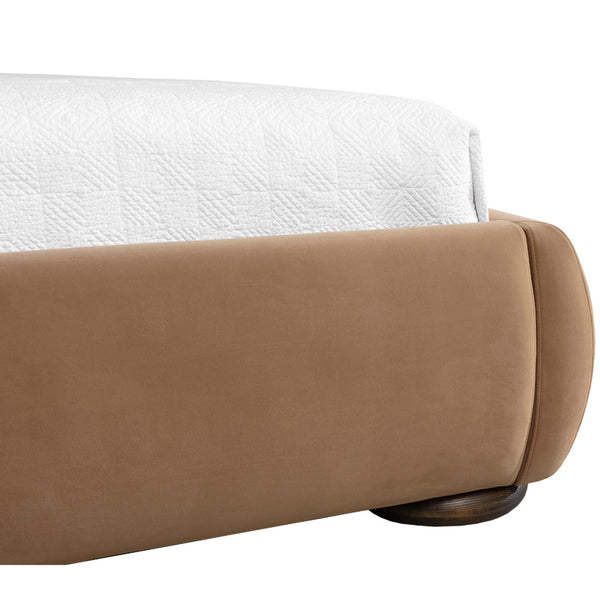 Home Fashion Marin Bed Kona Camel