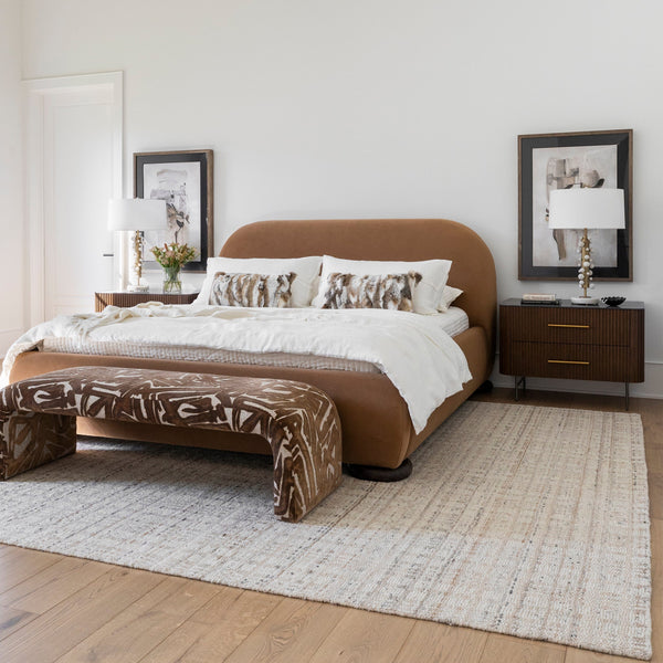 Home Fashion Marin Bed Kona Camel