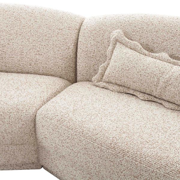 Home Fashion Marion 3 Piece Sectional Two-Tone