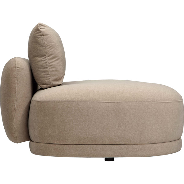 Home Fashion Mason 3 Piece Sectional Vesper Sand