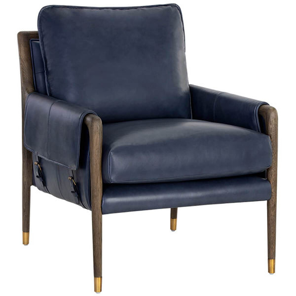 home fashion Mauti Leather Chair Cortina Ink