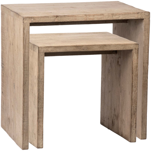 home fashion Merwin End Tables Light Warm Set of 2