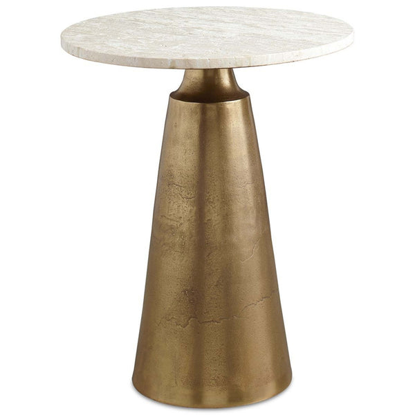 home fashion Midsummer Accent Table Antique Brass