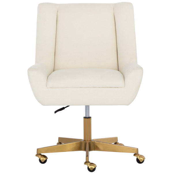 Home Fashion Mirian Office Chair Zenith Alabaster