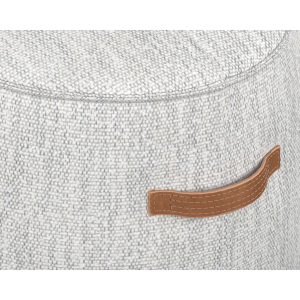 Home Fashion Mitchell Ottoman Merino Cotton