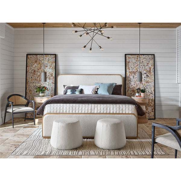 Home Fashion Modern Nomad Bed Canberra Ivory