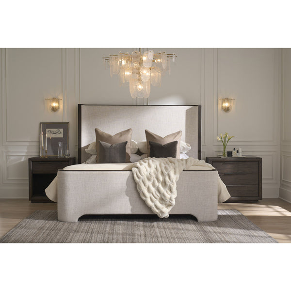 Home Fashion Modern Sable Bed Monique Linen