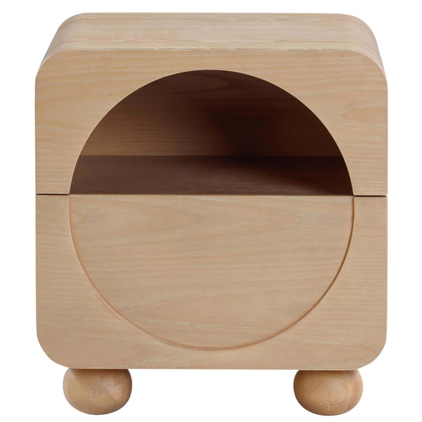 Home Fashion Moonrise Nightstand Natural