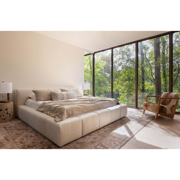 Home Fashion Naela Hide Chair Brown