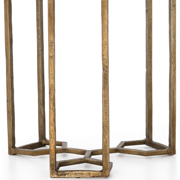 Home Fashion Naomi Marble End Table By Four Hands