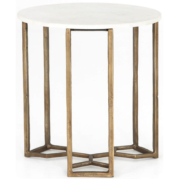 home fashion Naomi Marble End Table by Four Hands