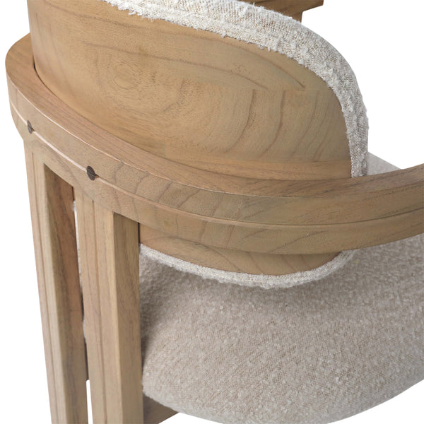 Home Fashion Nathaniel Dining Chair Natural
