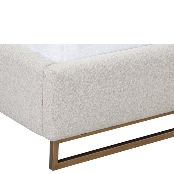 Home Fashion Nevin Bed Queen Dove Cream