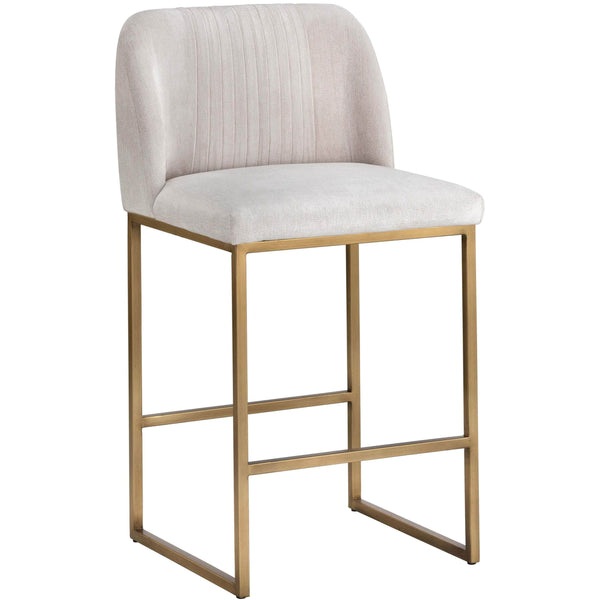 home fashion Nevin Counter Stool Polo Club Muslin