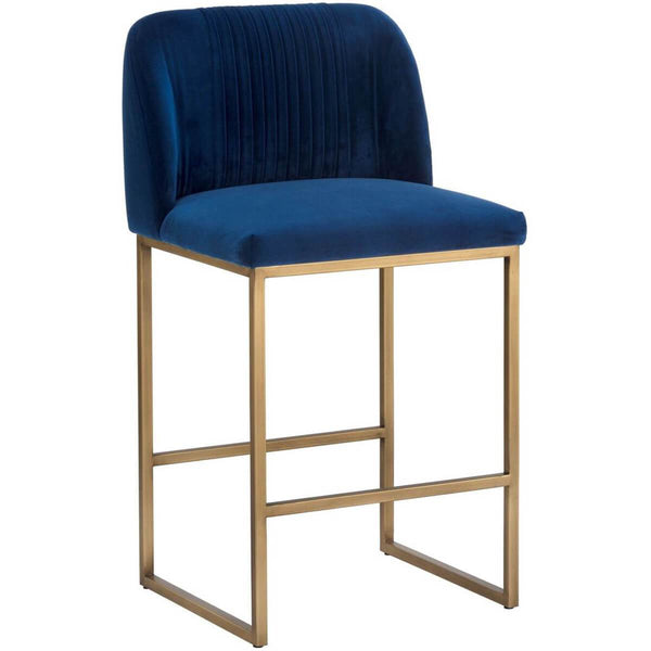 home fashion Nevin Counter Stool Sapphire Blue