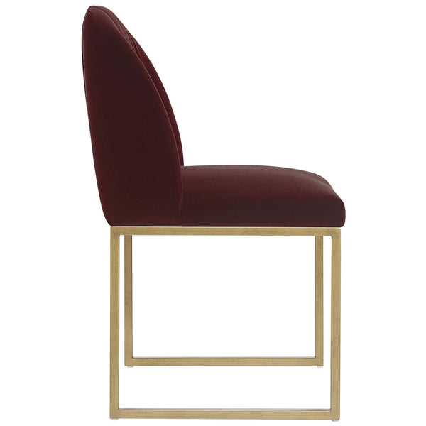 Home Fashion Nevin Dining Chair Merlot Set Of 2