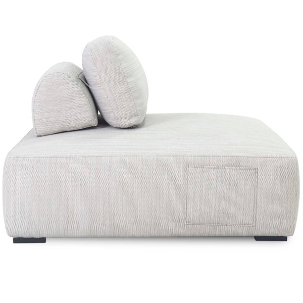 Home Fashion Nico Outdoor Lounge Chair Light Gray