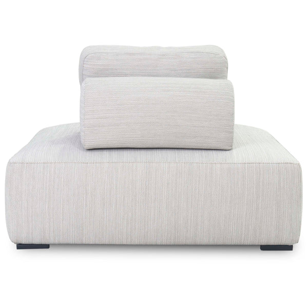 Home Fashion Nico Outdoor Lounge Chair Light Gray