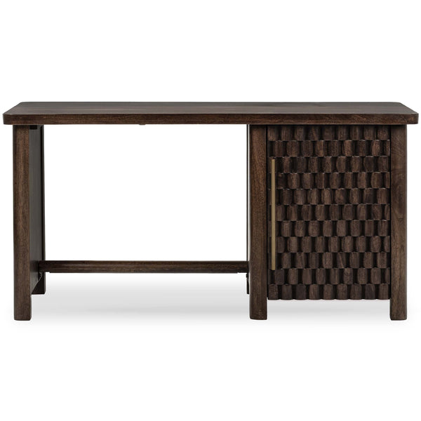 Home Fashion Norwood Desk Bark Brown