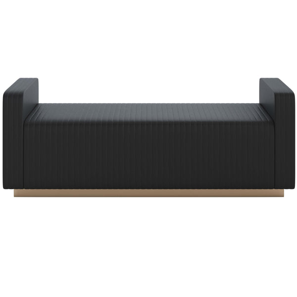 Home Fashion Odette Bench Maven Black