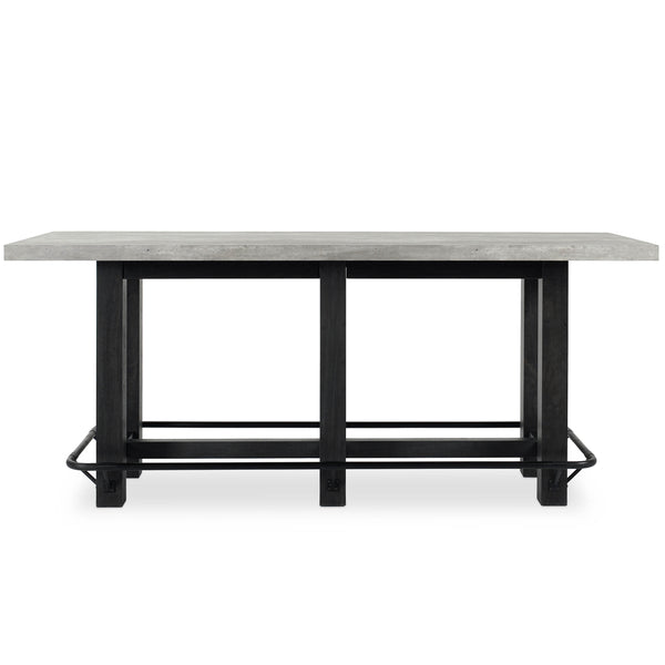 Home Fashion Ojai Counter Table Antique Gray/Black