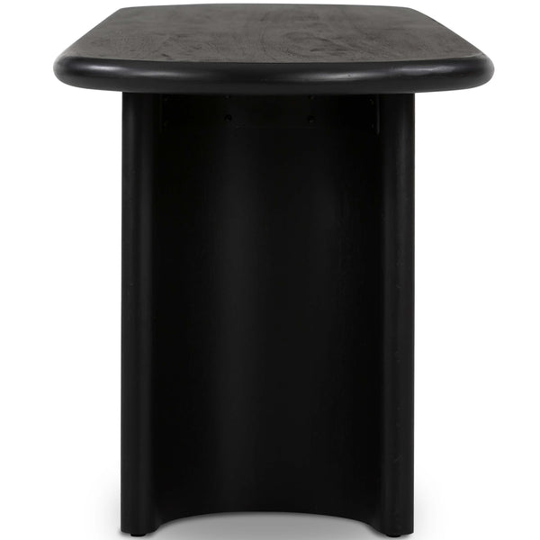 Home Fashion Paden Dining Bench Aged Black