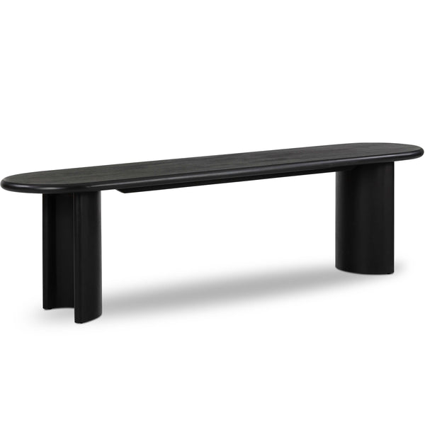 home fashion Paden Dining Bench Aged Black