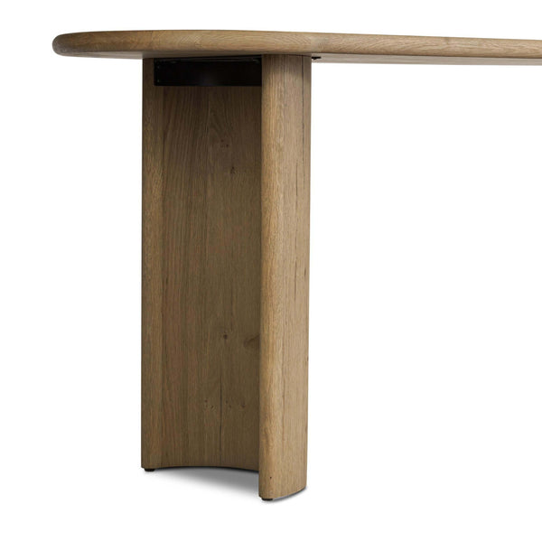 Home Fashion Paden Large Console Worn Oak