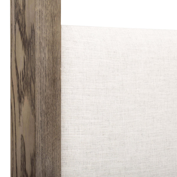 Home Fashion Palma Upholstered Canopy King Bed