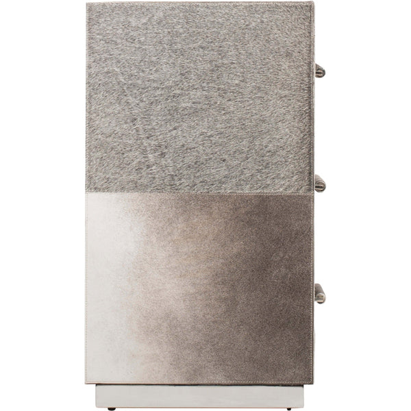 Home Fashion Parkin Cowhide Chest