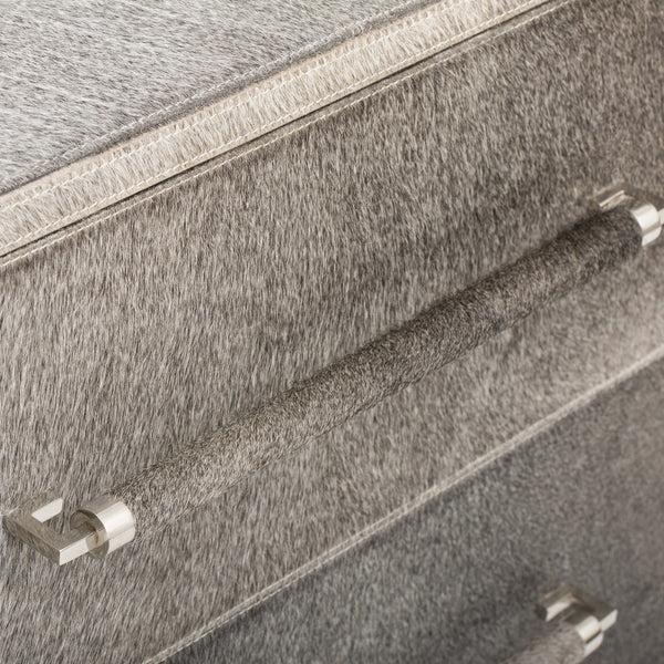 Home Fashion Parkin Cowhide Chest