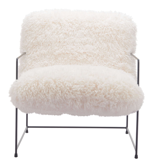 Home Fashion Pelut Chair White