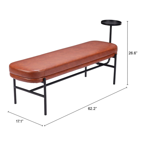 Home Fashion Ploce Bench Brown