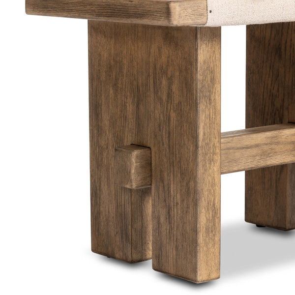 Home Fashion Poe Stool Hampton Cream By Four Hands
