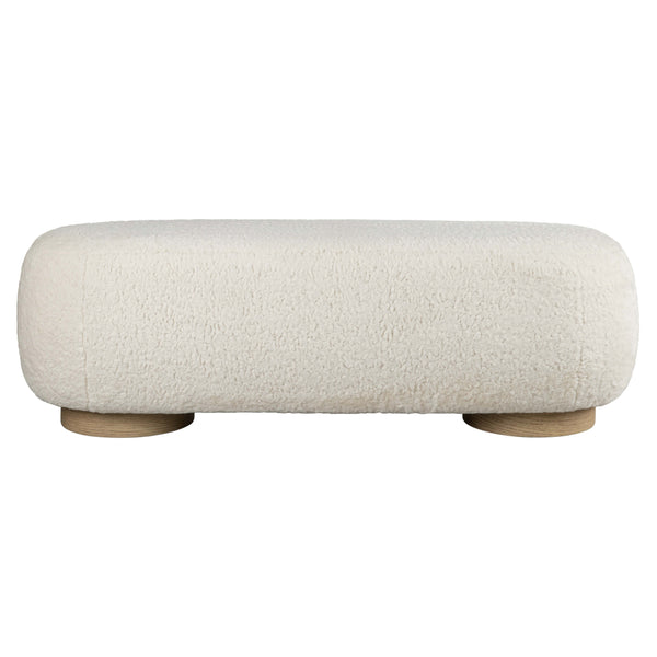 Home Fashion Portola Bench Arctic Cloud