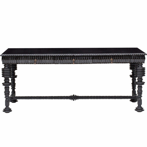 Home Fashion Portuguese Desk Black