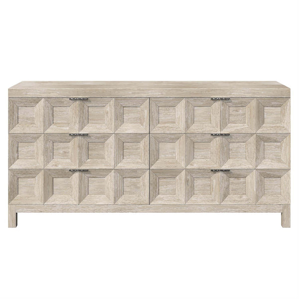 Home Fashion Prado Coffered Dresser